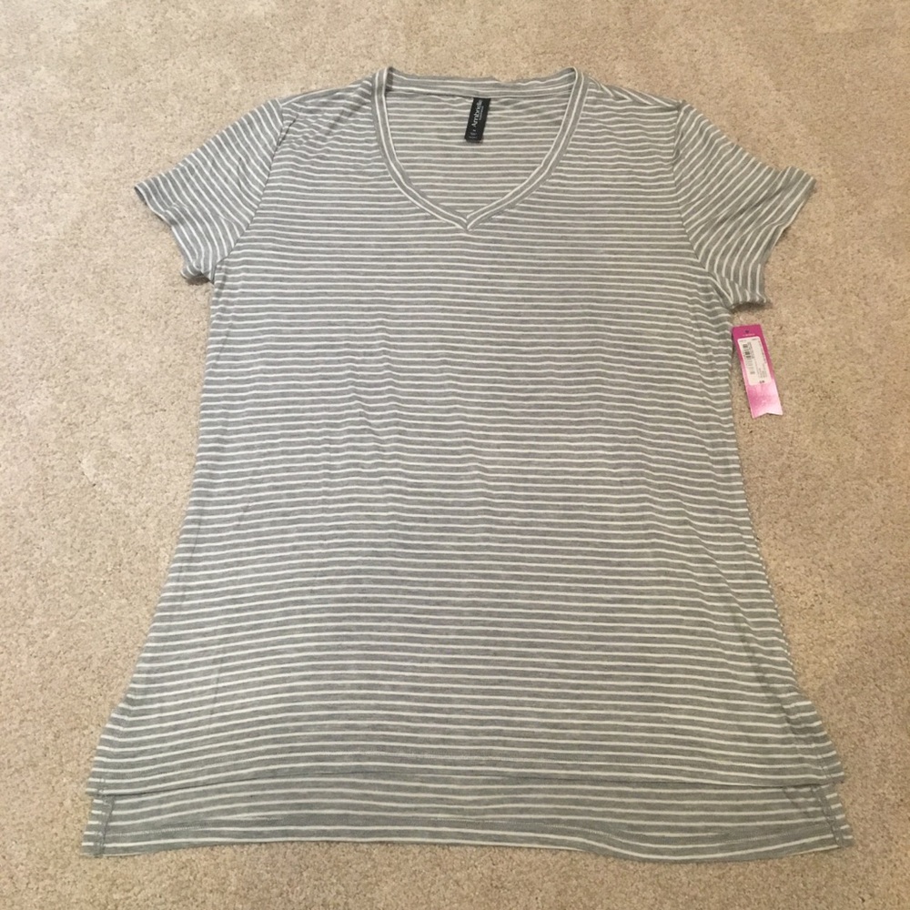 Striped PJ Top